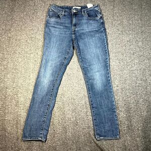 Levi's 721 Jeans Women's 31 Blue Light Wash High Rise Skinny Ankle Jeans 28x29.5